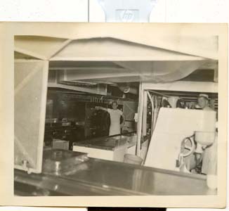 USS Estes Galley 1953